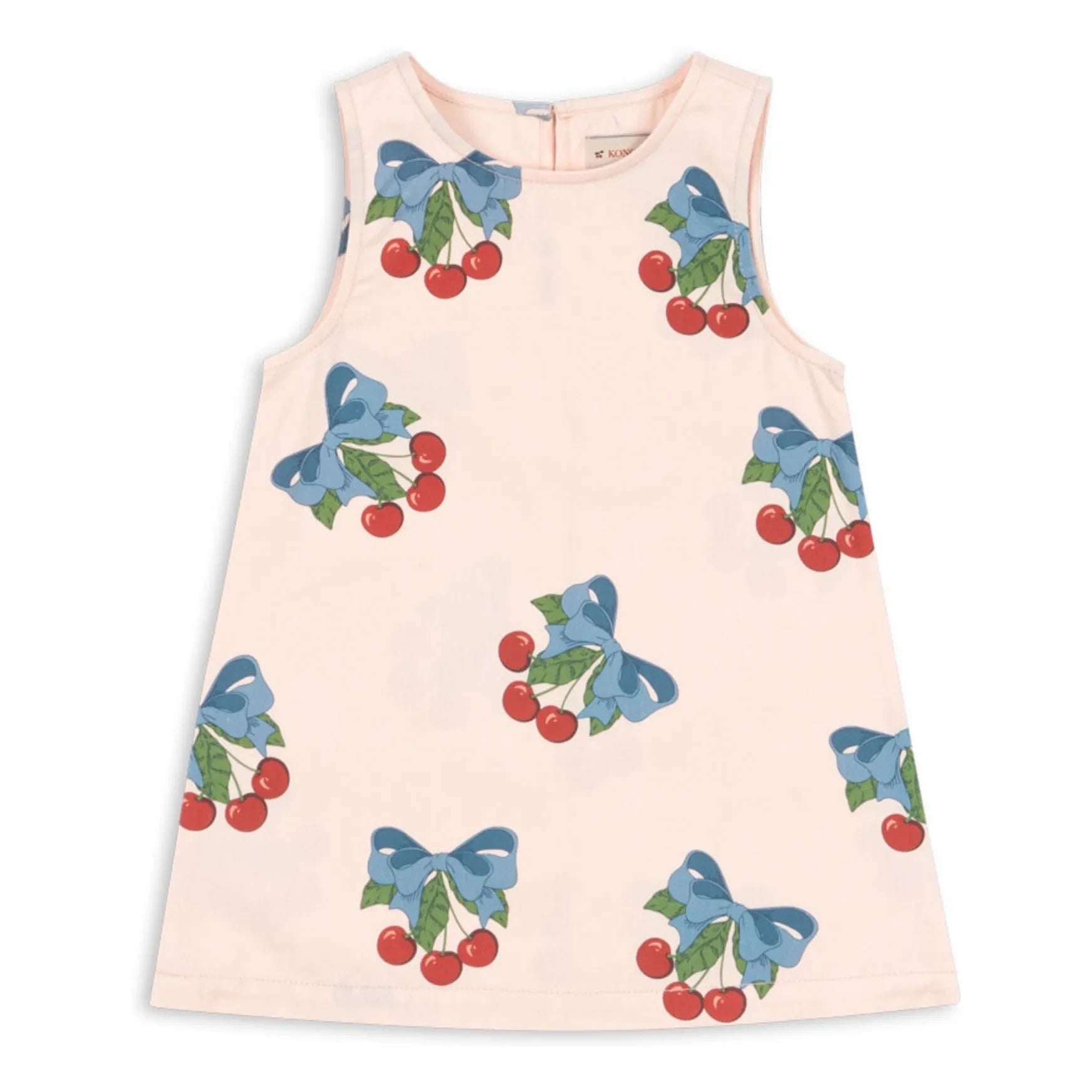 Konges Sløjd - Vestido de algodón orgánico Frankie Cerises | Rosa