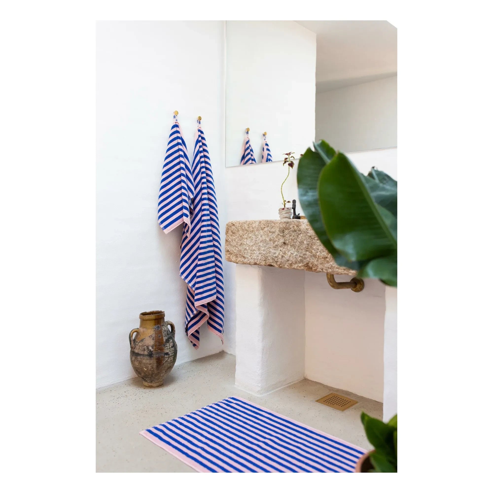 Bongusta - Toalla de baño Naram | Azul