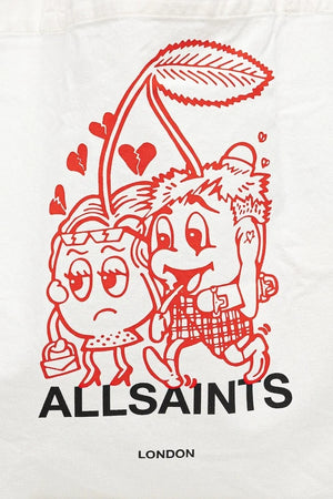 Bolso de algodón AllSaints BREAKUP 40 x 35 x 13 cm