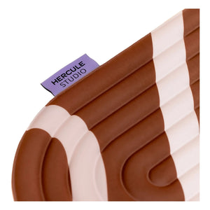 Hercule Studio - Almohadilla cómoda Galé | Chocolate