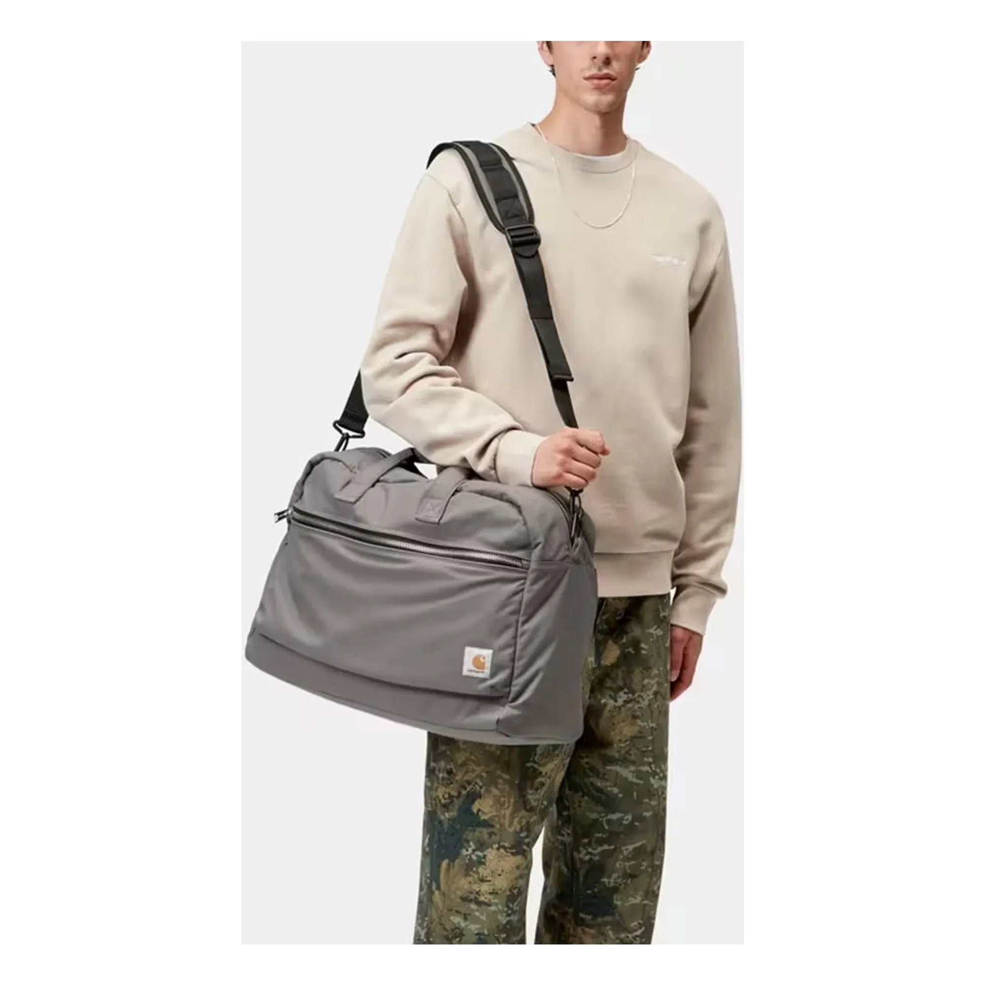 Carhartt WIP - Bolsa de fin de semana Leroy | Gris