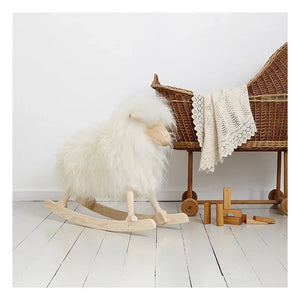 Danish Crafts-Povl Kjer - Oveja balancín | Blanco