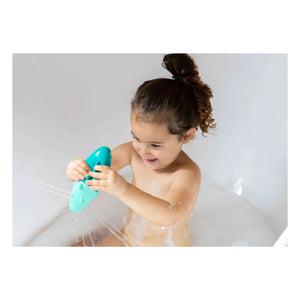 Quut - Juguete de baño Squeezi Croco | Verde