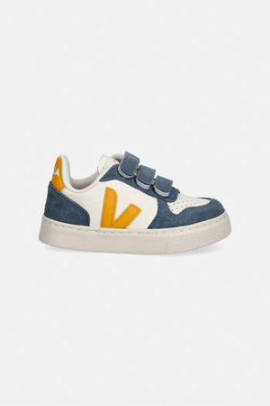 Zapatillas deportivas de piel Veja Small V-10 para niños