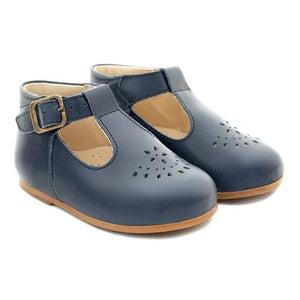 Poppée - Milton T-Bar Mary Janes | Azul marino