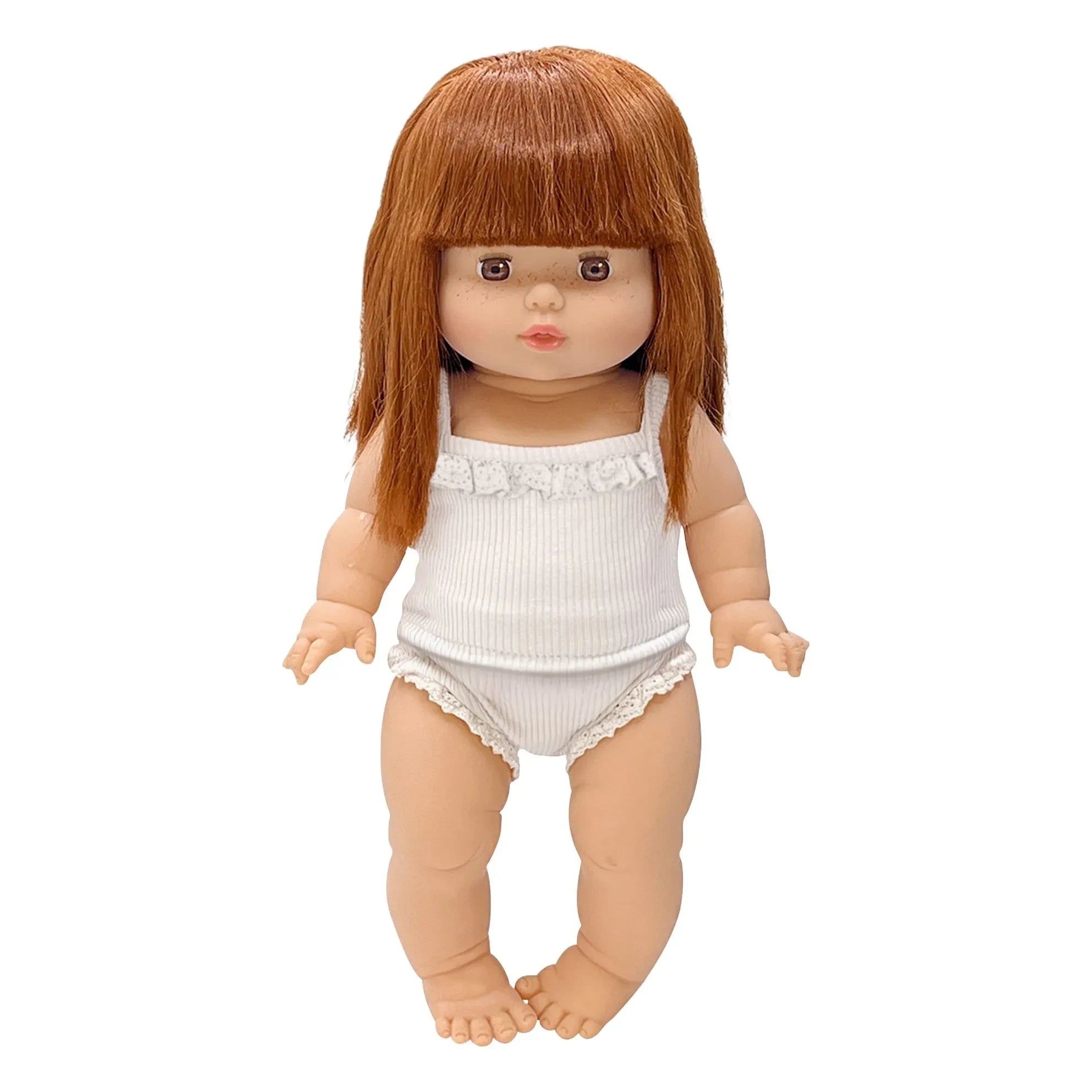 Minikane - Muñeca Amber en conjunto de punto canalé