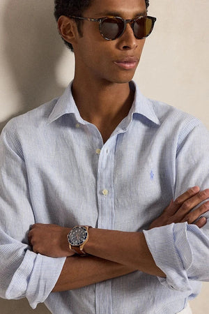 Camisa de lino para hombre Polo Ralph Lauren