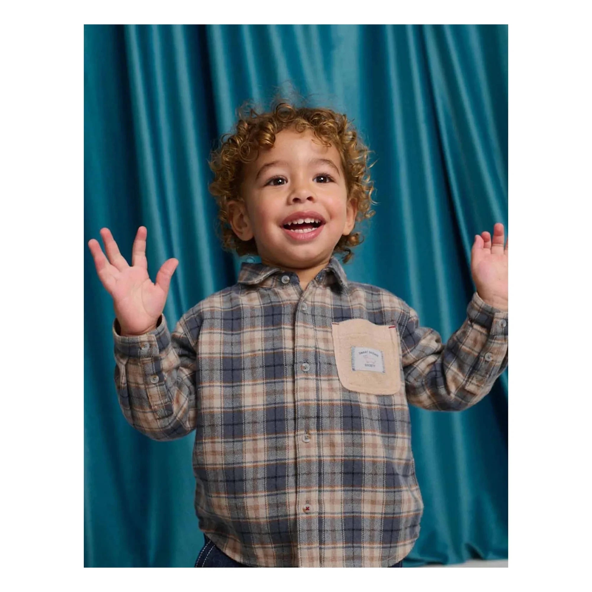 Gingersnaps - Camisa de cuadros escoceses de Mauro | Beige