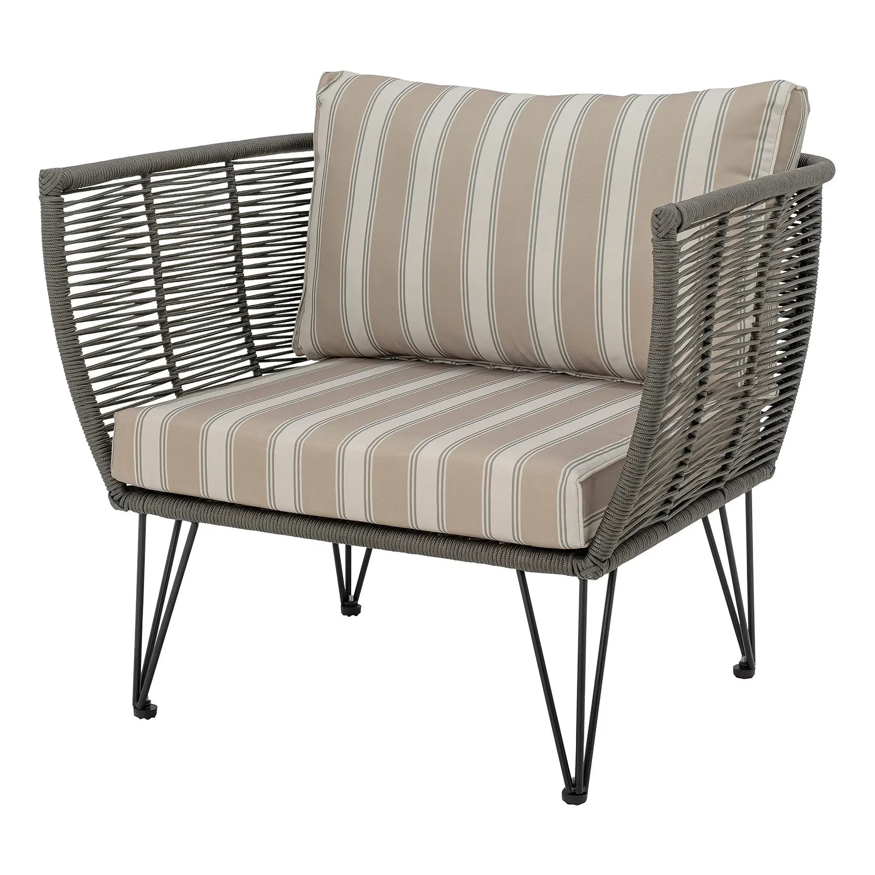 Bloomingville - Silla lounge de exterior Mundo | Verde