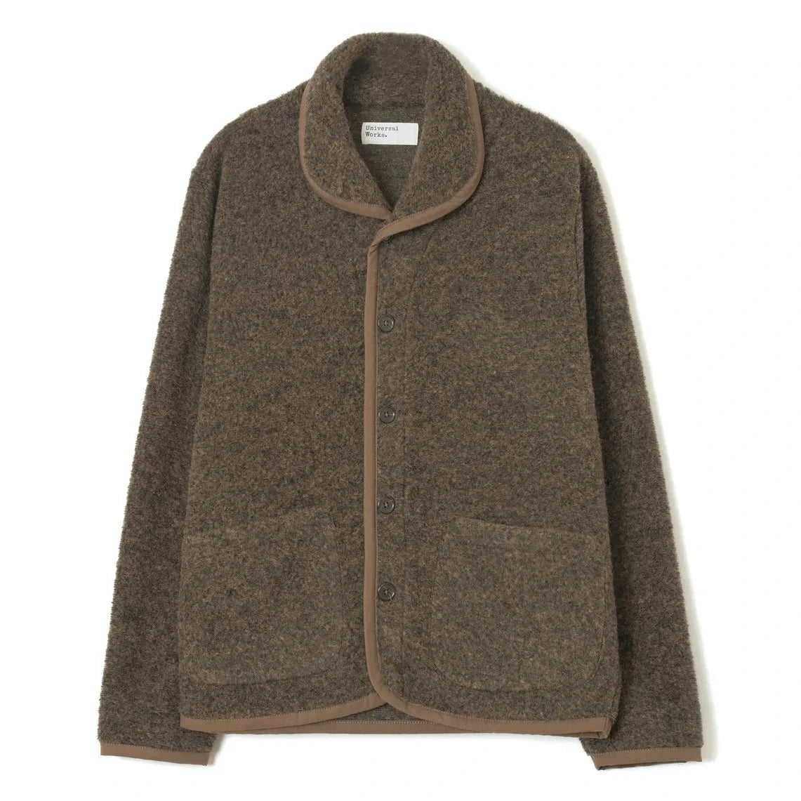 Universal Works - Chaqueta acrílica Lancaster | Marrón