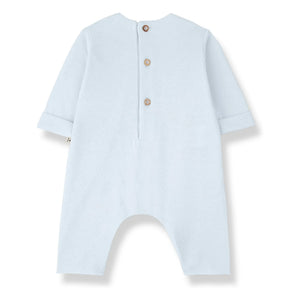 1+ in the family - Buz mavisi Pointelle Margot mono