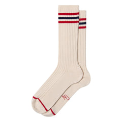 Nudie Jeans - Calcetines deportivos retro | Blanco