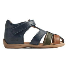 Wheat - Sandalias Robbie Deri | Azul marino