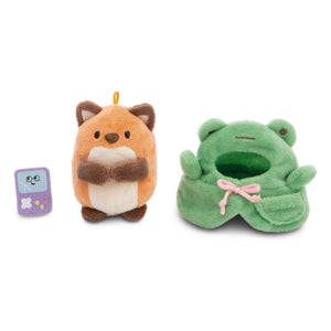 Nici - Peluche Geeks, disfraz de rana | Verde