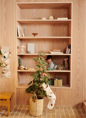Liewood - Calcetín de Navidad Basil | Vacaciones / Mezcla de arena
