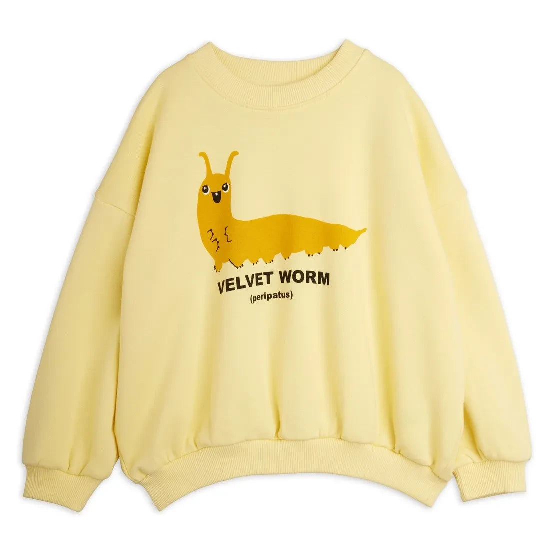 Mini Rodini - Sudadera Slug de Algodón Orgánico | Amarillo