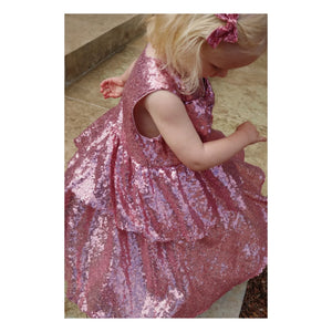 Konges Sløjd - Vestido de lentejuelas Rosie | Rosa