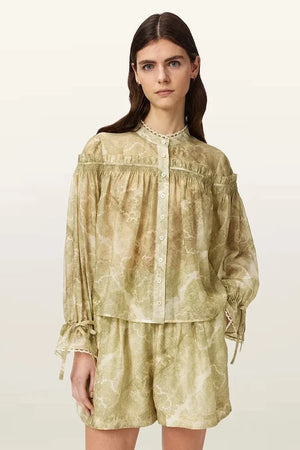 Camisa de lyocell AllSaints para mujer DELPHINE