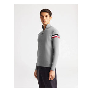 Fusalp - Wengen IV Merino Yün Fermuarlı Sweat Top | Gri
