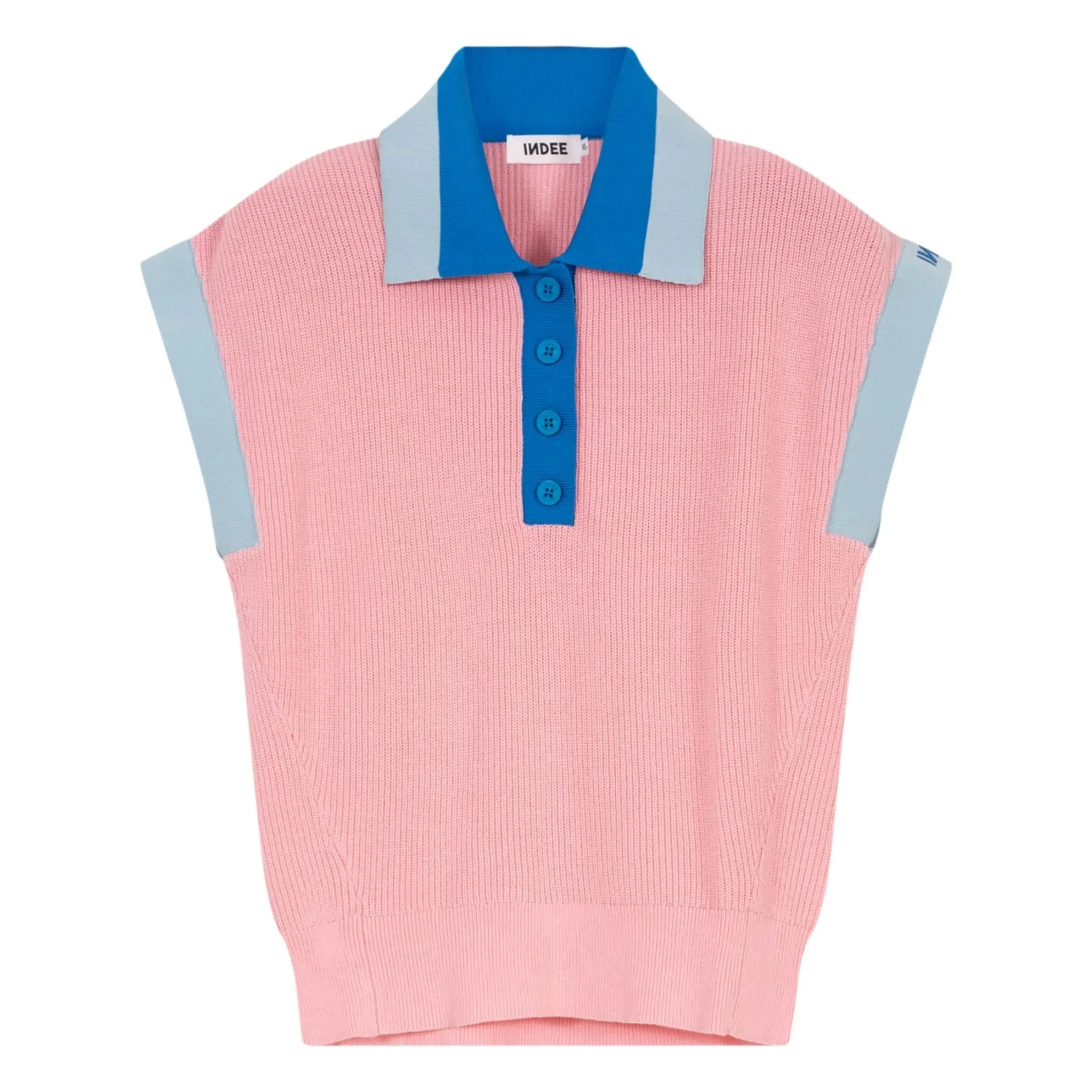 Indee - Polo de malla Valor | Rosa