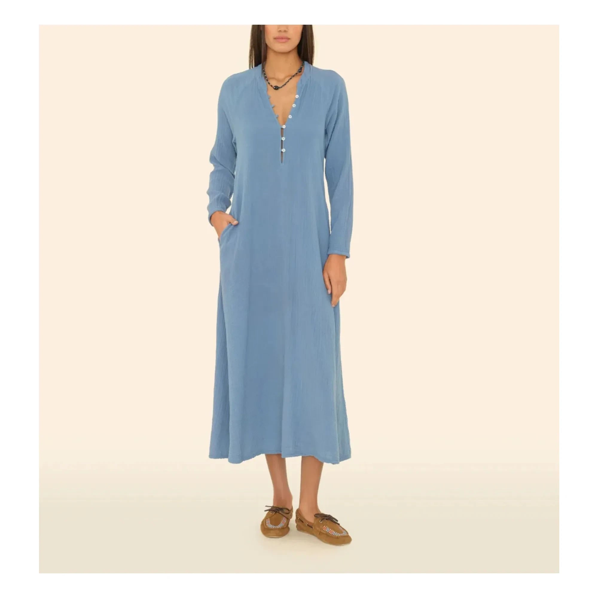 Xirena - Vestido Tabitha | Azul pavo real
