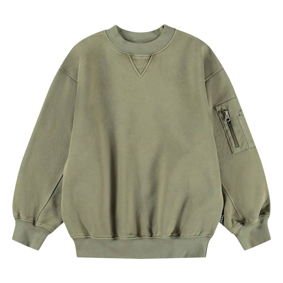 Molo - Jersey de algodón orgánico Martell | Caqui