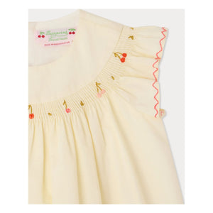 Bonpoint - Vestido Amantine de algodón orgánico | Crudo