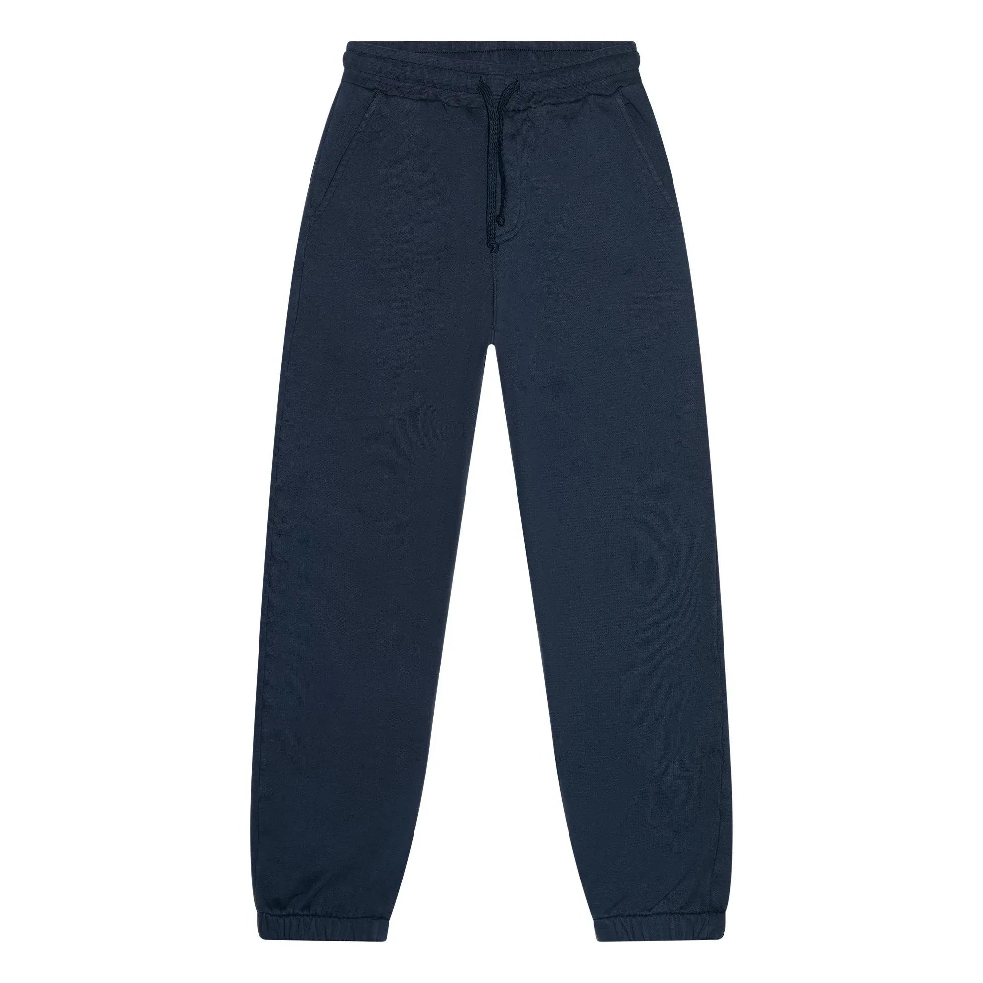 Smallable Kid - Pantalón de chándal de algodón orgánico lavado azul