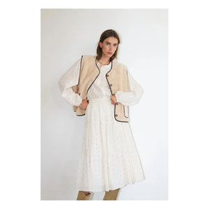 Lollys Laundry - Falda Morning Cotton | Crema