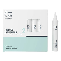 D-LAB NUTRICOSMETICS - Suplementos alimenticios Absolu de Kératine - 28 shots | Incoloro