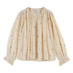 Emile et Ida - Blusa Dounia de algodón orgánico | Crema