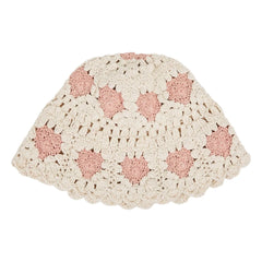Emile et Ida - Gorro de ganchillo Corazón | Crudo