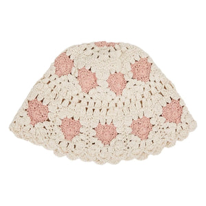 Emile et Ida - Gorro de ganchillo Corazón | Crudo