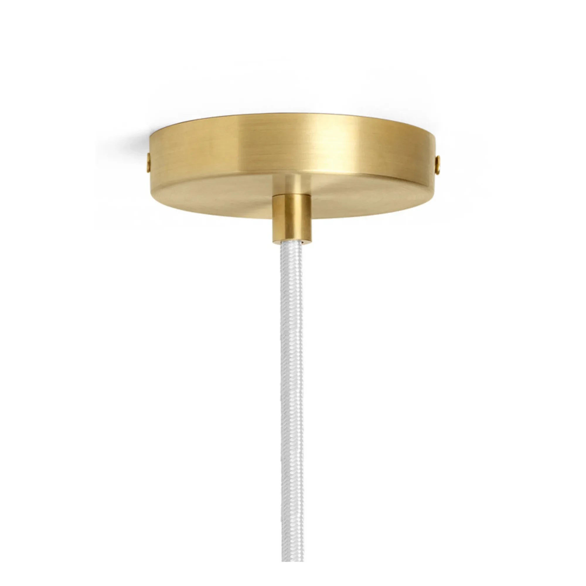 Ferm Living - Lámpara de techo Vuelta Opaline de cristal | Dorado