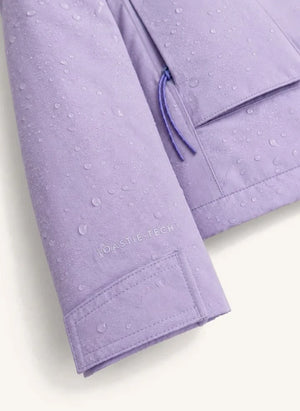 Töastie - Impermeable, Chaqueta Con Forro De Fibra Reciclada | Lila