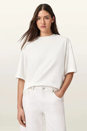 Camiseta extragrande de algodón Esme para mujer de AllSaints