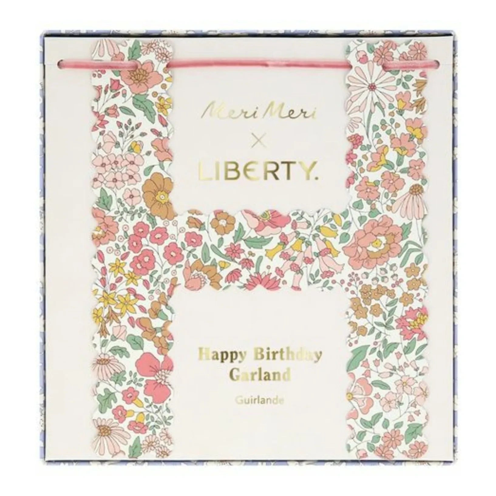 Meri Meri - Guirnalda de cumpleaños - Meri Meri x Liberty