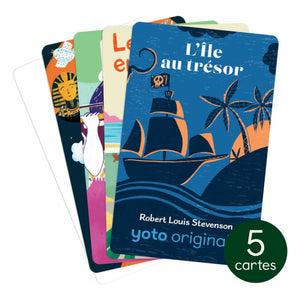 Yoto Player - Tarjetas de descubrimiento 7-11 años - Pack de 5