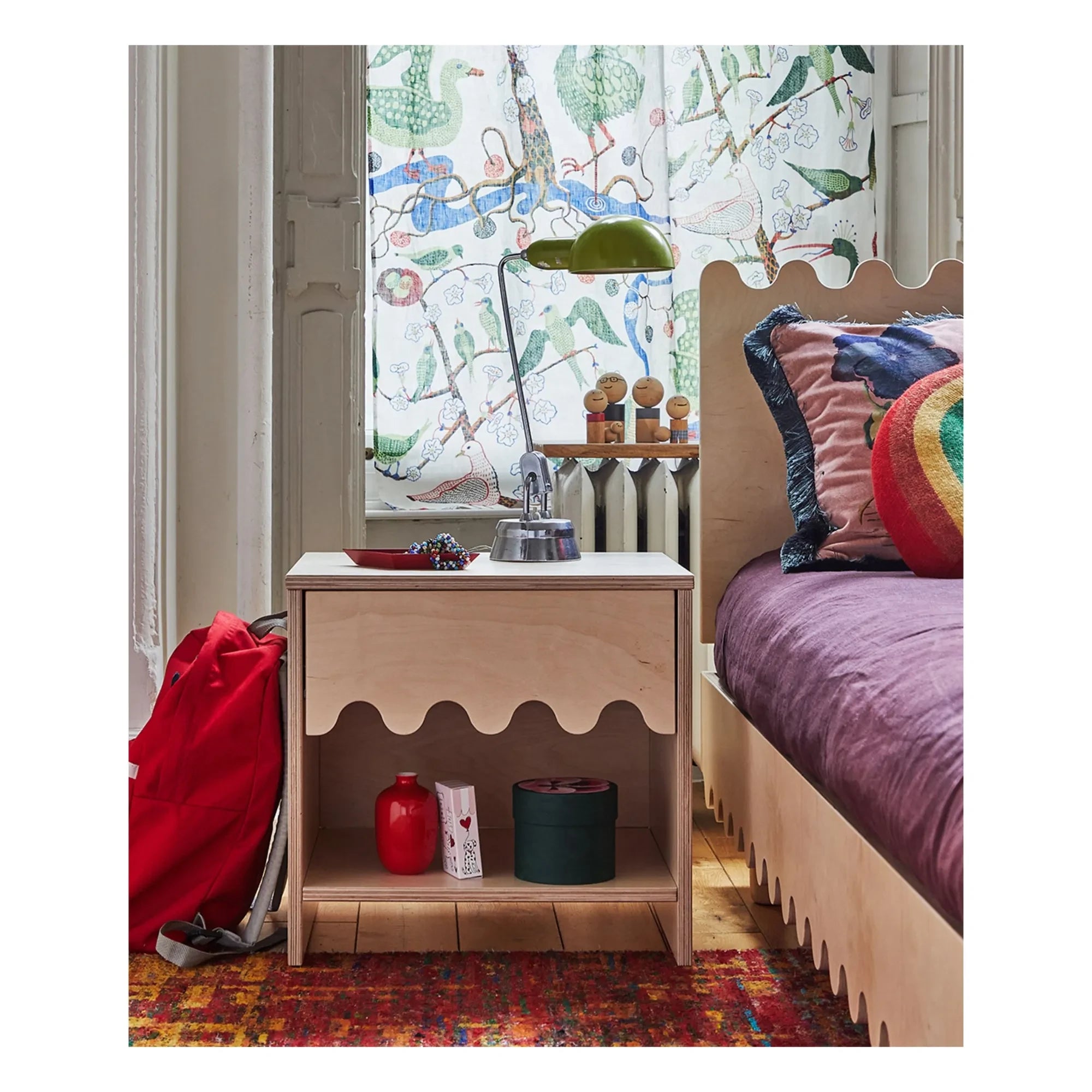 Oeuf NYC - Mesita de noche Moss | Beige