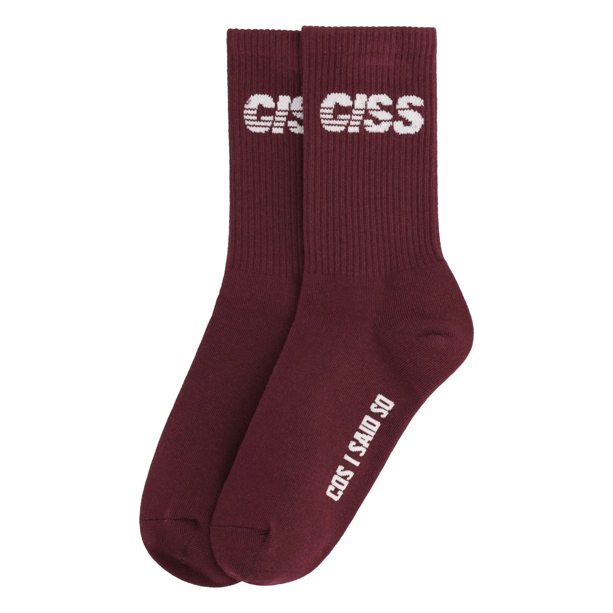 Cos I Said So - CISS calcetines | Burdeos