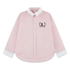 Lacoste - Camisa L Algodón orgánico | Rosa claro