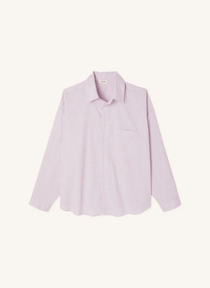 American Vintage - Soa Çizgili Gömlek | Marled pembe