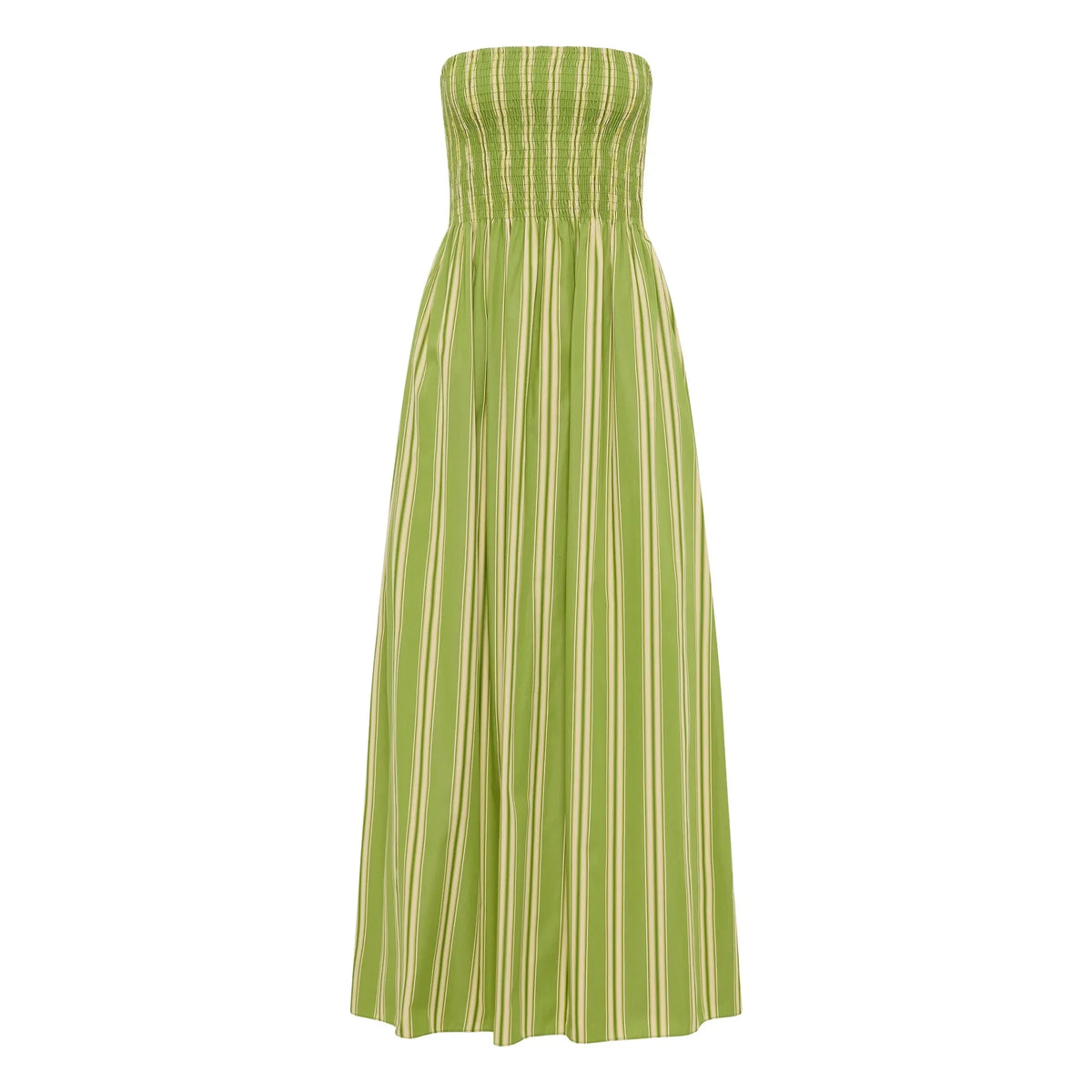 Faithfull the Brand - Vestido de rayas Jamie | Verde