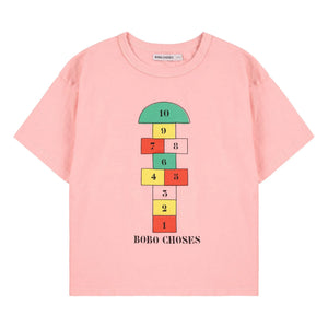 Bobo Choses - Camiseta Marelle de algodón orgánico | Rosa