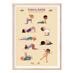 Ma petite vie - Cartel de formación de yoga