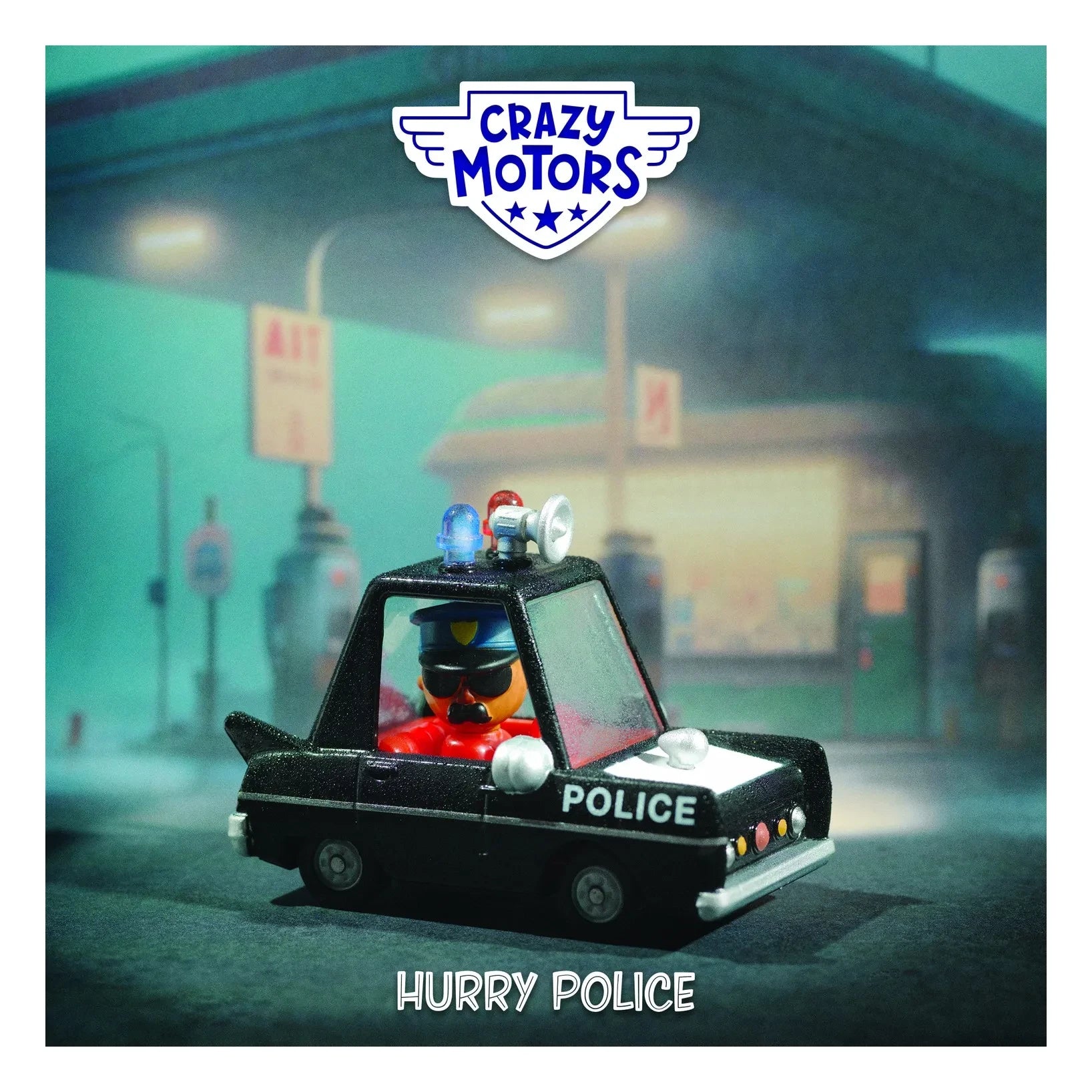 Djeco - Crazy Motors - Hurry Police Coche