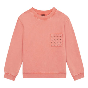 Bonton - Sudadera Narciss con bolsillo de estrellas | Rosa
