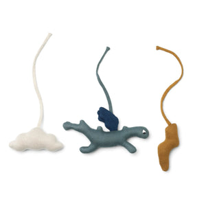 Liewood - Accesorios de algodón orgánico Grace para el cinturón de actividades | Azul