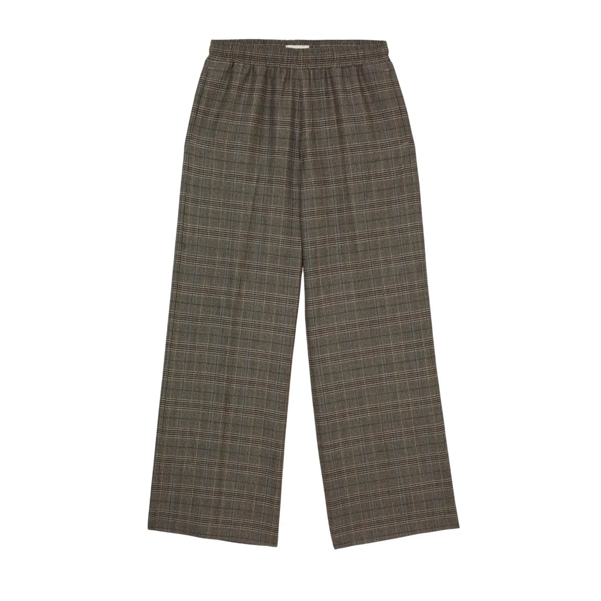 Smallable Woman - Quinn Prince of Wales Yünlü Jogger | Kahverengi