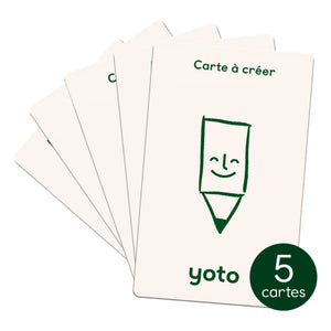 Yoto Player - Para crear tarjetas - Pack de 5